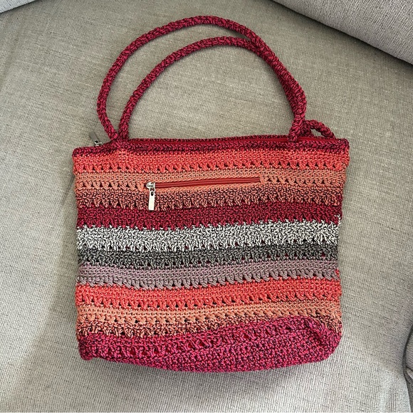 The Sak Multicolor Crochet Tote Bag (A0017) - Picture 2 of 15